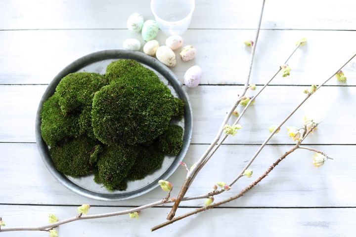 盆栽風イースターアレンジの材料