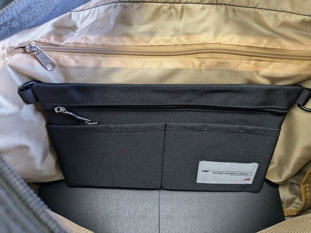 JTB完全監修トートバッグサコッシュをセットしたところ