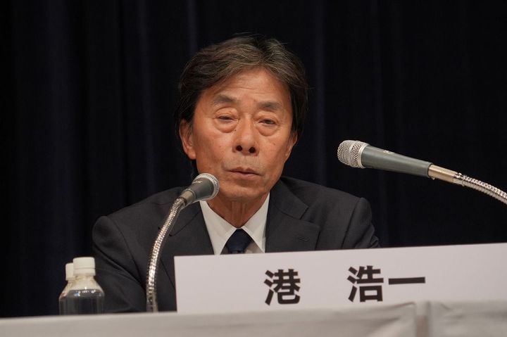 フジテレビ前社長・港浩一氏、2025年1月27日