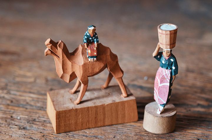 島の歴史と文化を伝える工芸品の数々が「藤井工房」