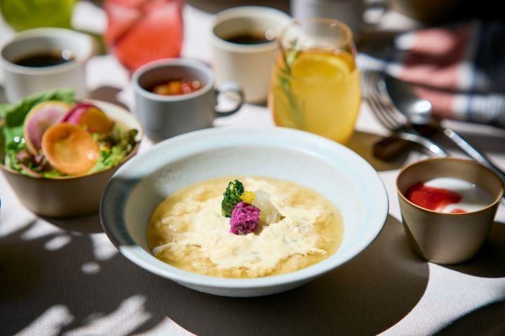 生湯葉漬物リゾット