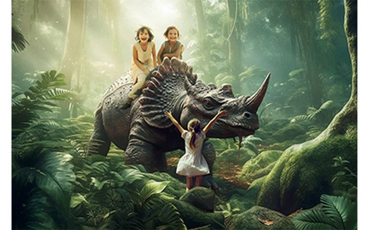 沖縄の新テーマパーク「ジャングリア」の完成予想図