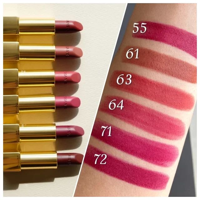 シャネル ルージュ アリュール ヴェルヴェットをスウォッチ