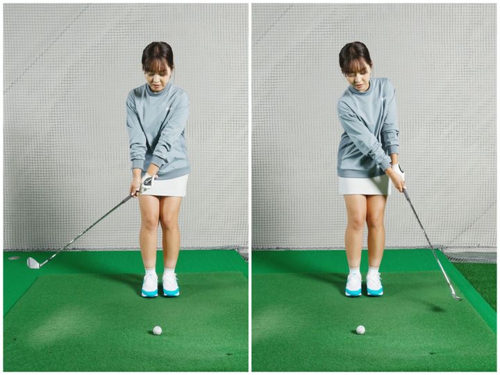 アプローチは“ボール位置”を変えるだけでバリエーションが一気に増える！