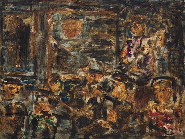 「アンデスの高原列車」 作・ 牧野伊三夫