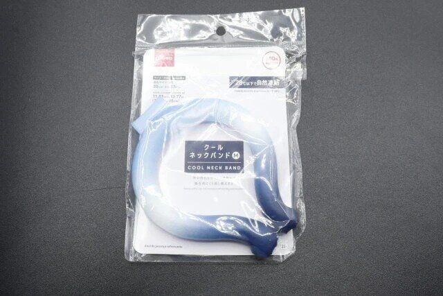 ダイソー クールネックバンド（グラデーション、M） パッケージ