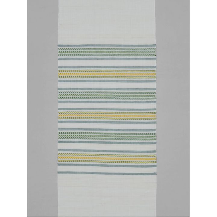 【染織】新垣幸子 帯地「協奏曲」