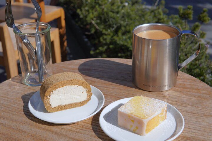 鎌倉の街歩きでひと休み♪自家焙煎のコーヒーをブレンドしたソフトクリームを楽しむ「THE GOOD GOODIES EAST」
