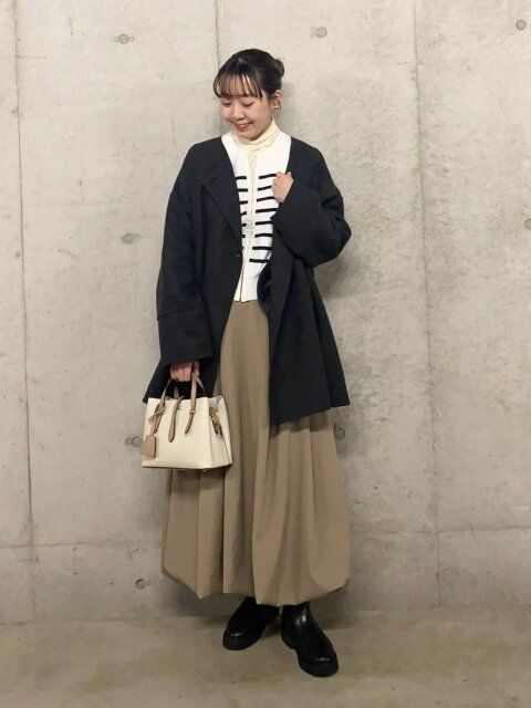 カーディガンコーデ3