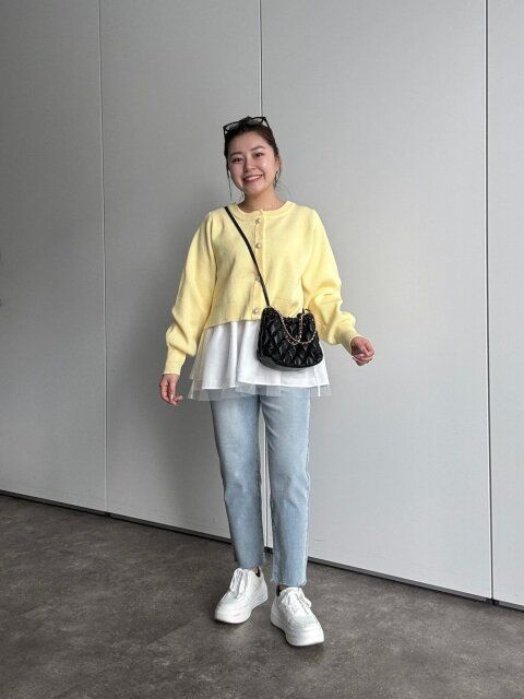 カーディガンコーデ4