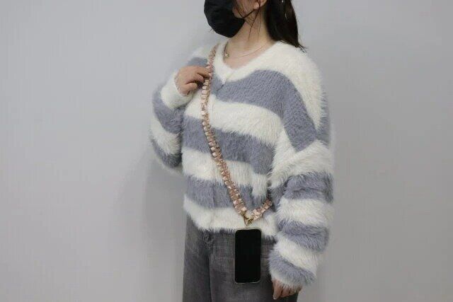 ダイソー200円おすすめフリルショルダーストラップコーデ