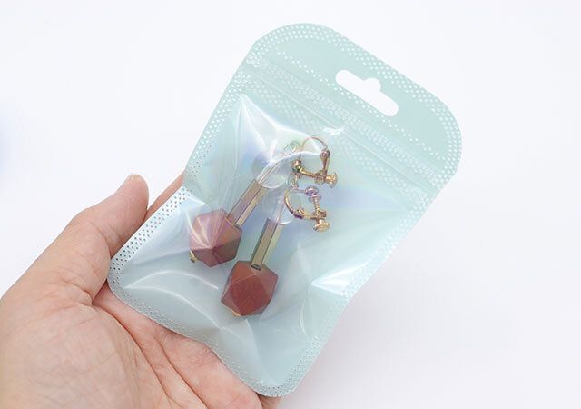 キャンドゥのアクセサリー収納袋10枚入6