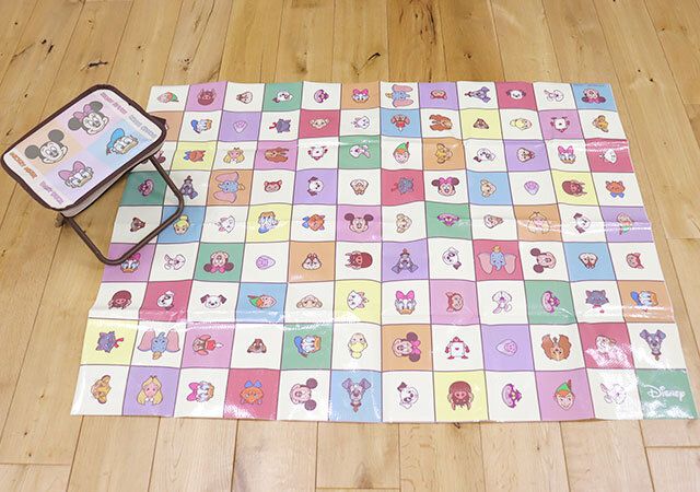 ディズニーキャラクター折りたたみチェアレジャーシート