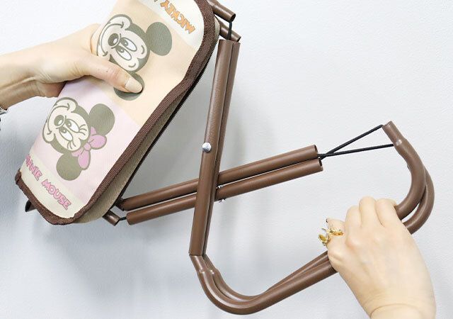 ディズニー折りたたみチェア付録レビュー組み立て簡単