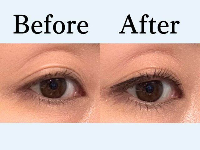 アイメイク ビフォー アフター