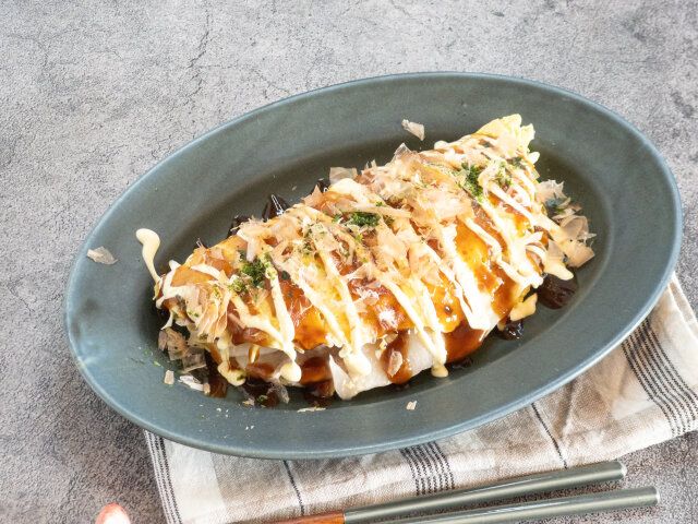 とんぺい焼き 完成