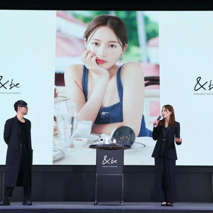 ＆be （アンドビー） 川⼝春奈さん 河北裕介さん
