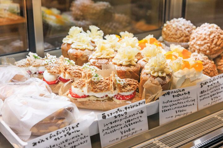 京都・烏丸のパティスリー「Matricaria」で、チーズの花咲くケーキや京野菜の焼き菓子を♪