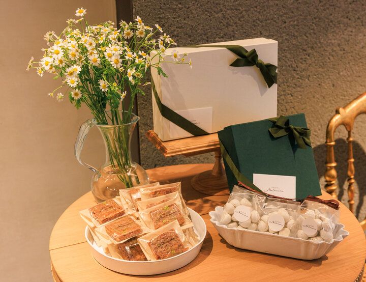 京都・烏丸のパティスリー「Matricaria」で、チーズの花咲くケーキや京野菜の焼き菓子を♪