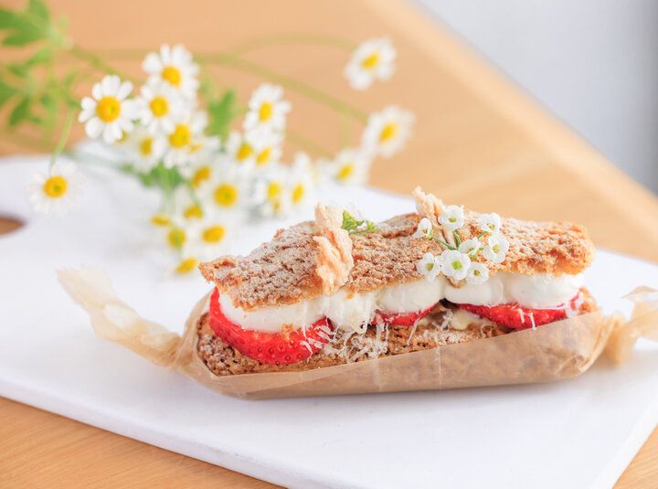 京都・烏丸のパティスリー「Matricaria」で、チーズの花咲くケーキや京野菜の焼き菓子を♪