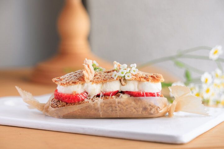 京都・烏丸のパティスリー「Matricaria」で、チーズの花咲くケーキや京野菜の焼き菓子を♪