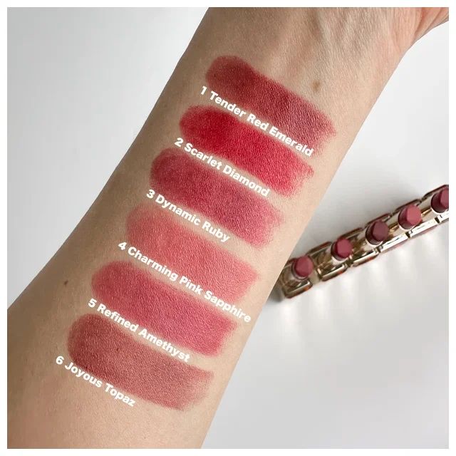 クレ・ド・ポー ボーテ ル・ルージュプレシュー 全色 スウォッチ