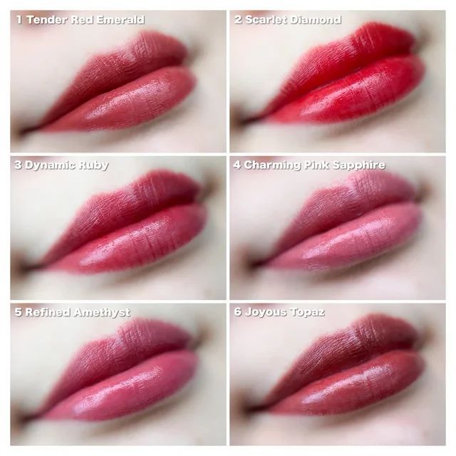 クレ・ド・ポー ボーテ ル・ルージュプレシュー 全色 スウォッチ