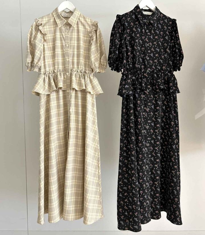 画像: 【GU×rokh】シャツワンピース(5分袖) by rokh 各¥4,990 www.gu-global.com