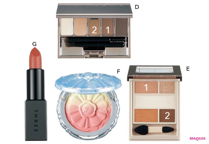 初対面で信頼感を高めるならストレート眉が◎。千吉良恵子さんが教える好感度メイク_4