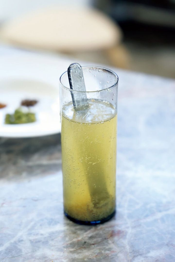 長田さんの特製ジンジャーシロップのレシピ