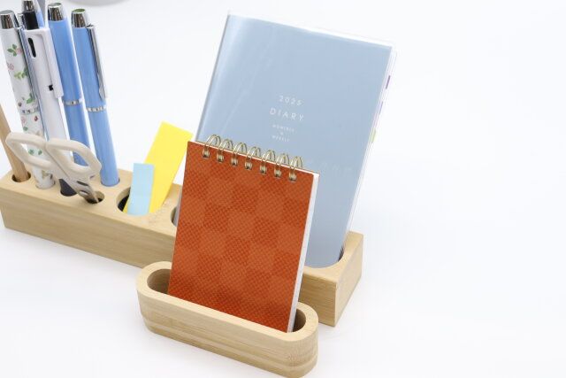 スタンダードプロダクツのバンブーペンホルダーはポケットを外して使える