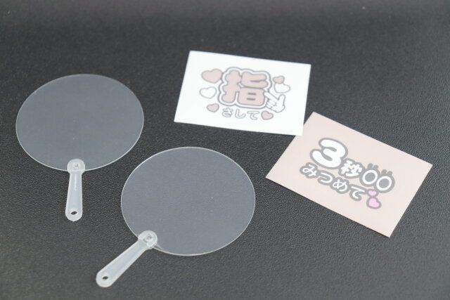 キャンドゥミニうちわ2枚