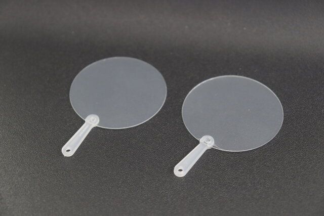 キャンドゥミニうちわ透明素材