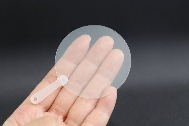 キャンドゥミニうちわ手のひらサイズ