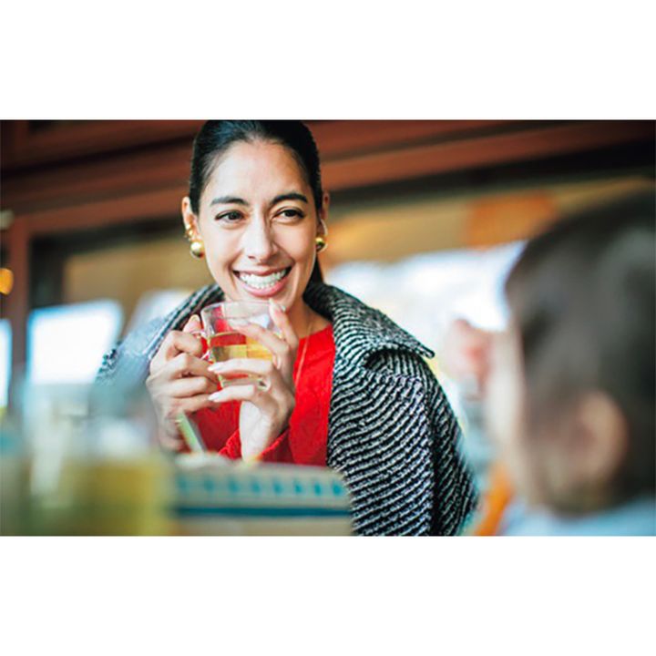 子どもとのランチを楽しむ森泉さん