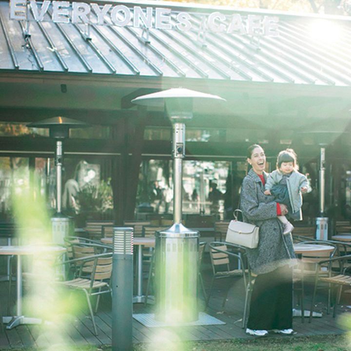 カフェのエントランス