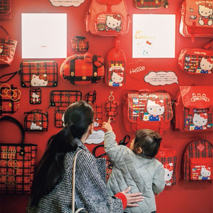 ギンガムチェックのキティシリーズ