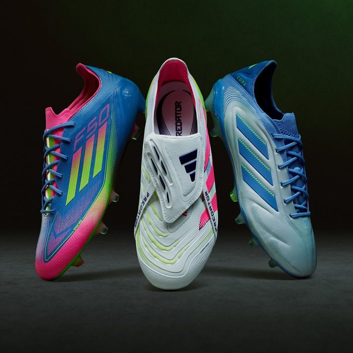 adidasから2025春夏の新作スパイクコレクションが登場！スター選手たちの“履きっぷり”はこんな感じ