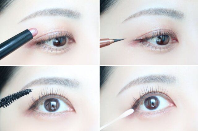 【アイメイク】シンプル＆ウォータープルーフのアイテムを