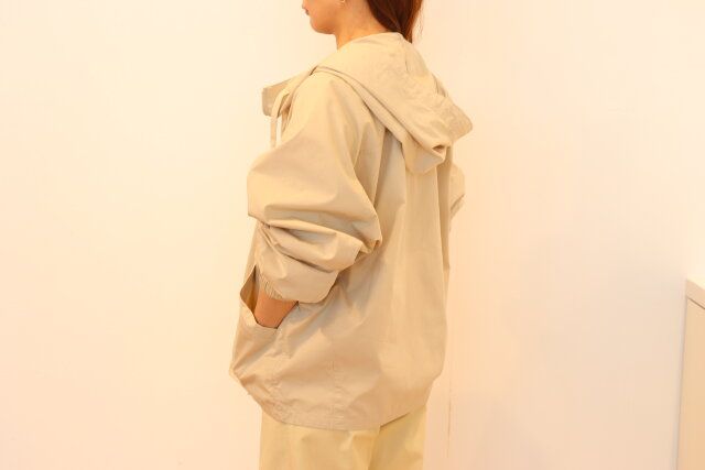 ユニクロユーのフーデッドブルゾン3