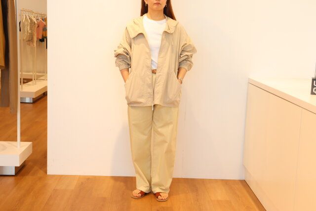 ユニクロユーのフーデッドブルゾン5