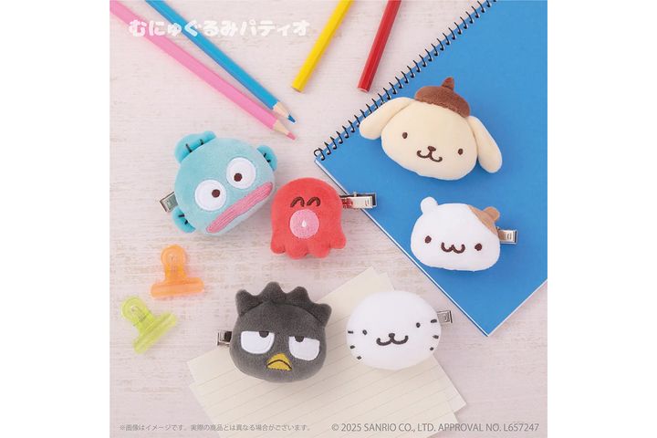かわいいねえ。サンリオのキャラたち、仲良しと“ペア”を組んだ「クリップセット」