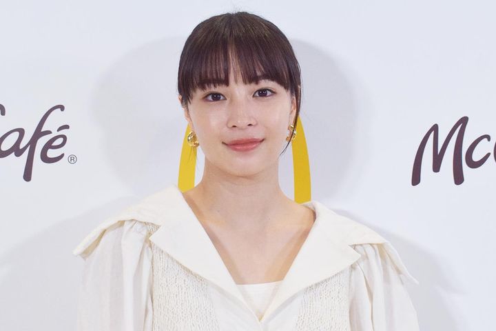 マクドナルドのイベントに出席した、広瀬すずさん