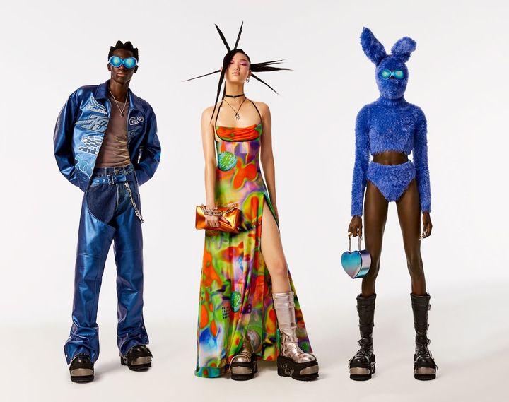 レイヴカルチャーからインスピレーションを得た2023年春夏コレクション。 Photo_ Suzie & Leo