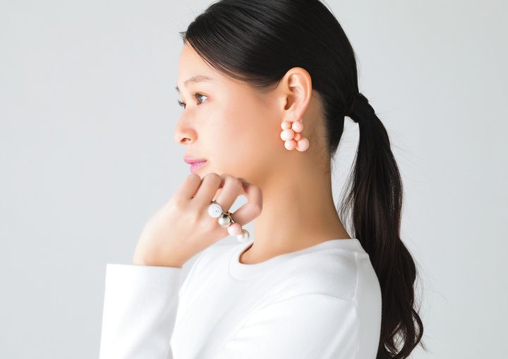 大きなボールモチーフがインパクト満点！