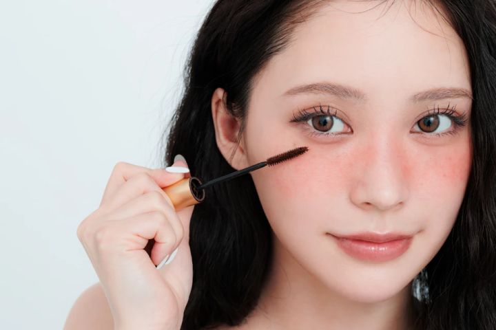 モカムースメイク ハウム風フレックルズチーク