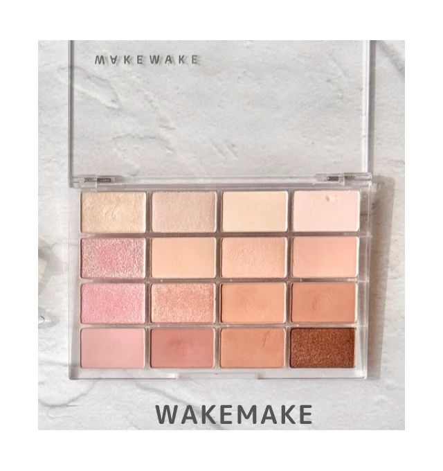 モカムースメイク 使用コスメ WAKEMAKE ソフトブラーリングアイパレット 02