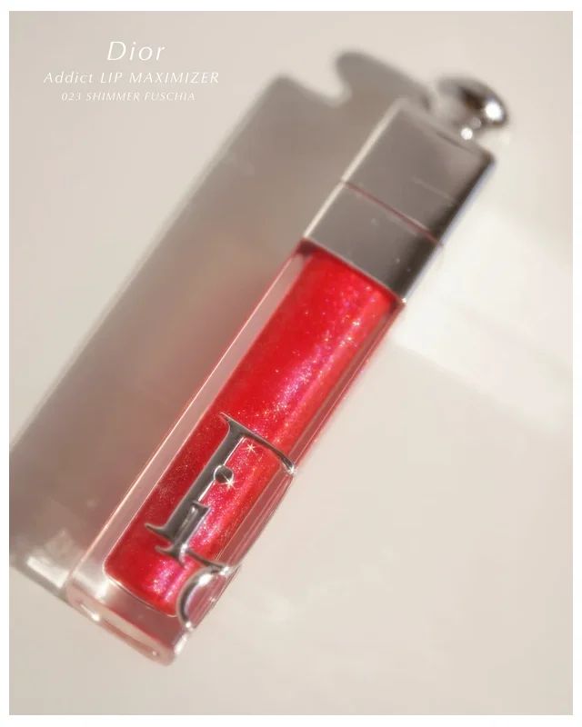 ディオール アディクト リップ マキシマイザーの人気色：023 シマー フューシャ