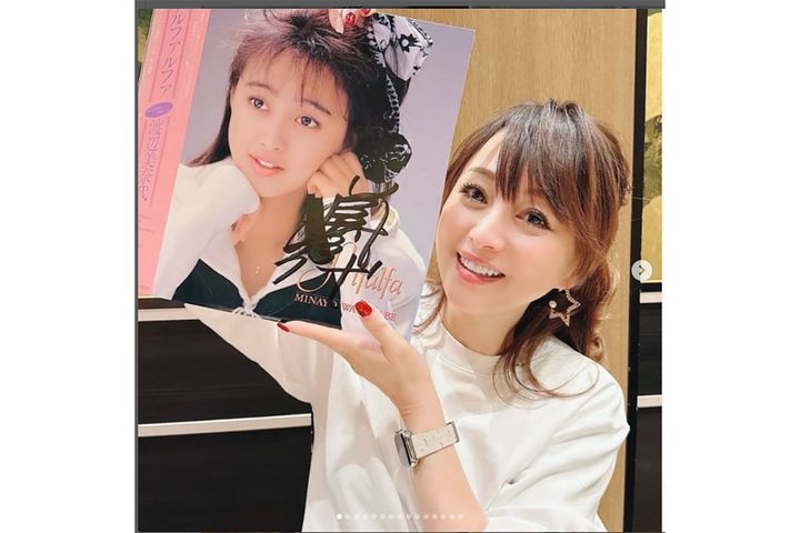 2位は渡辺美奈代さん／渡辺美奈代さんのInstagram（@watanabe_minayo）より