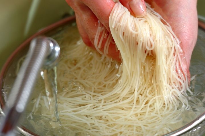 鯛にゅうめんの作り方1